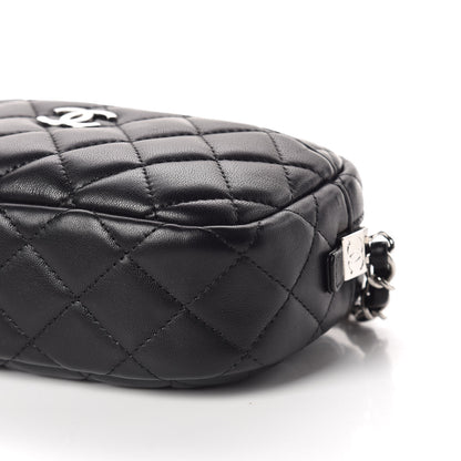 Chanel Lambskin Quilted Small Timeless Camera Case Black 6 of 10