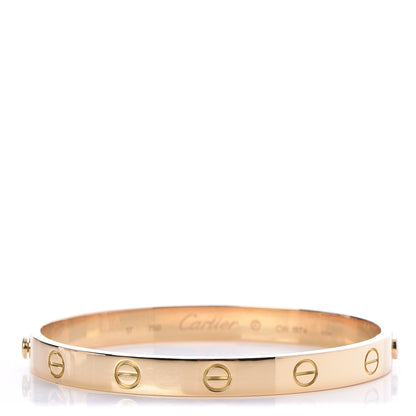 Cartier 18K Yellow Gold LOVE Bracelet 17 1 of 6