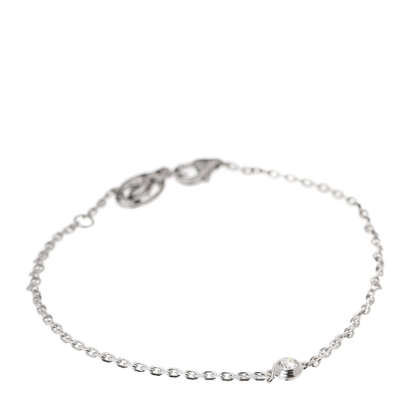 18K White Gold Diamond SM D'Amour Bracelet