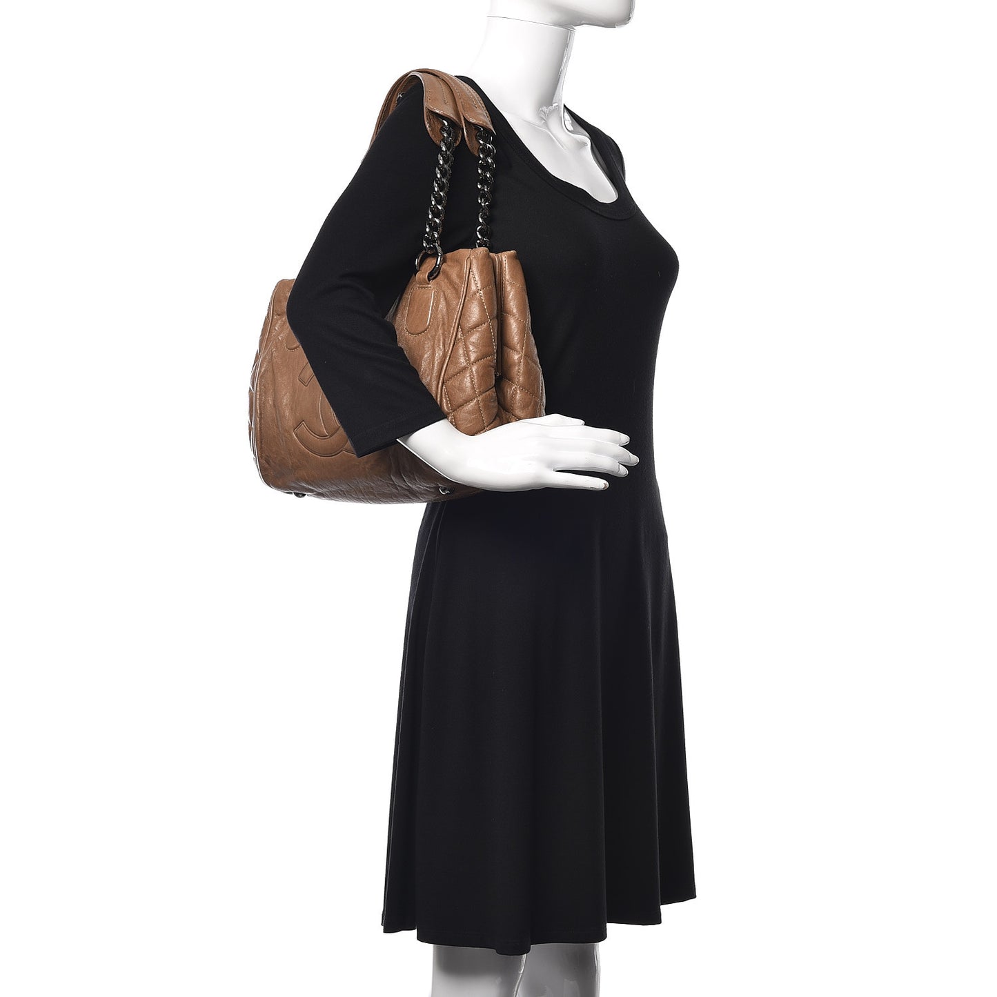 Calfskin Small Perfect Day Tote Brown