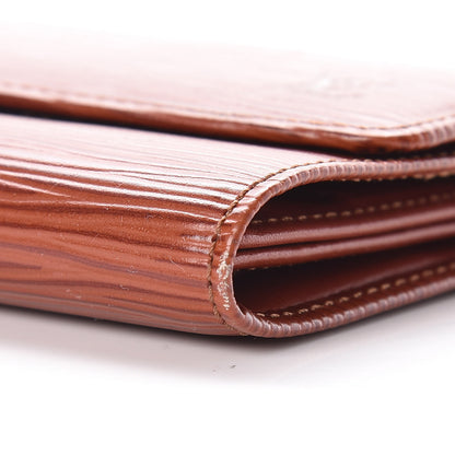 Louis Vuitton Epi Porte 12 Cartes Credit Wallet Kenyan Fawn 6 of 11