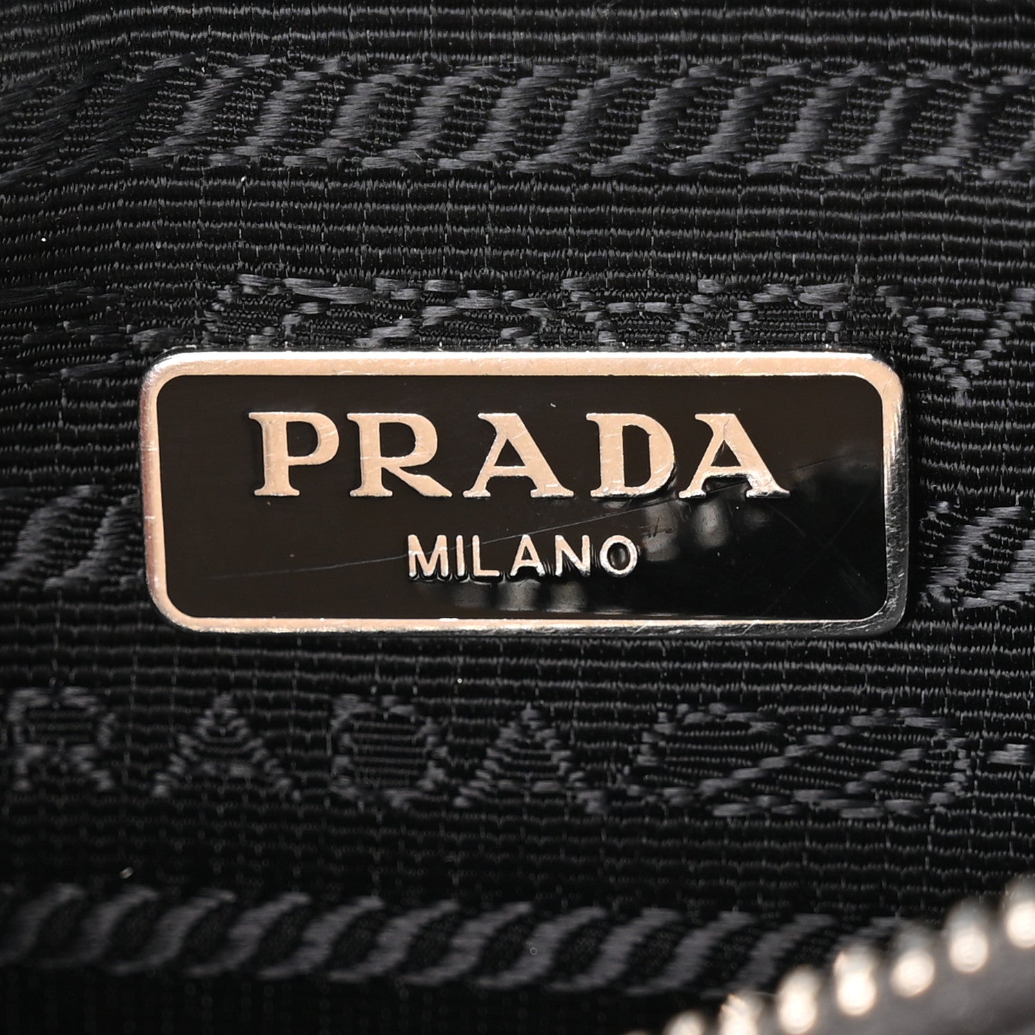 Prada Nylon Re-Edition 2005 Shoulder Bag Black 6 of 11