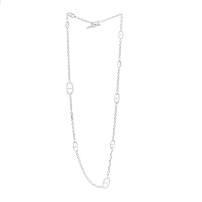 Hermes Sterling Silver Farandole Necklace 80 3 of 6