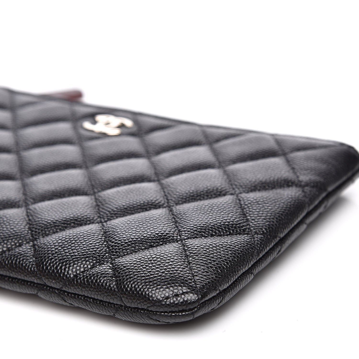 Chanel Caviar Quilted Small Pouch Black 9 of 10