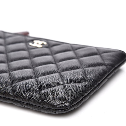 Chanel Caviar Quilted Small Pouch Black 9 of 10