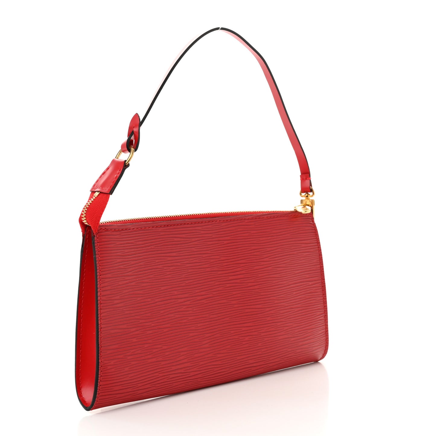 Epi Pochette Accessories 24 Castillan Red