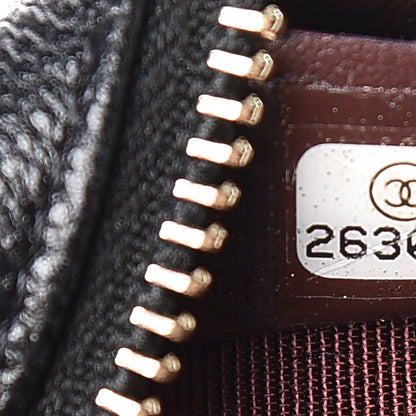 Chanel Caviar Quilted Zip Around Classic Coin Purse Black 7 of 7