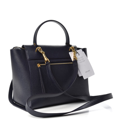 Celine Baby Grained Calfskin Micro Belt Bag Midnight 3 of 9