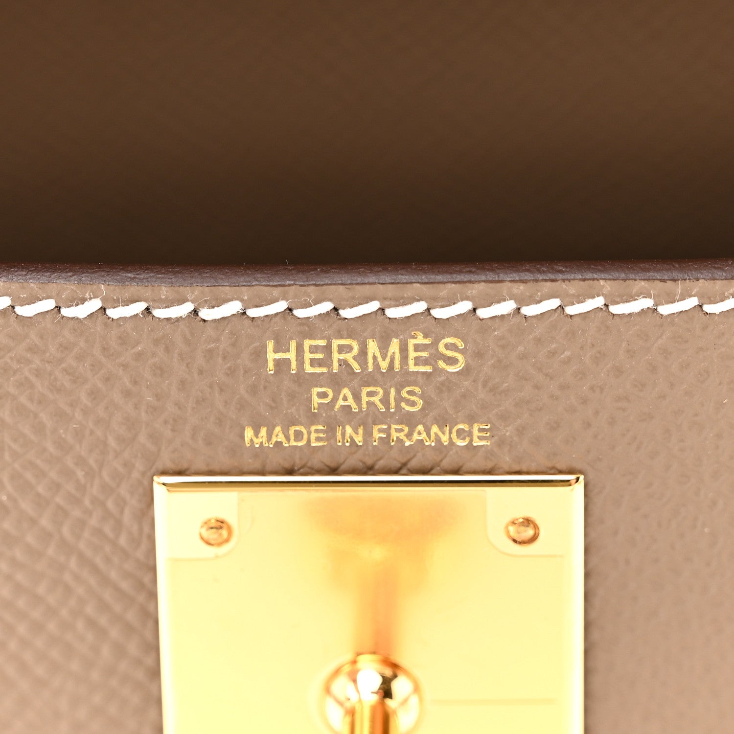 Hermes Epsom Kelly Sellier 28 Etoupe 6 of 11