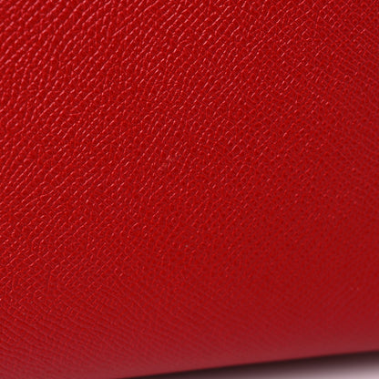 Hermes Epsom Kelly Sellier 32 Rouge Casaque 14 of 15