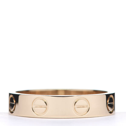 Cartier 18K Yellow Gold 3.5mm LOVE Wedding Band Ring 48 4.5 2 of 4