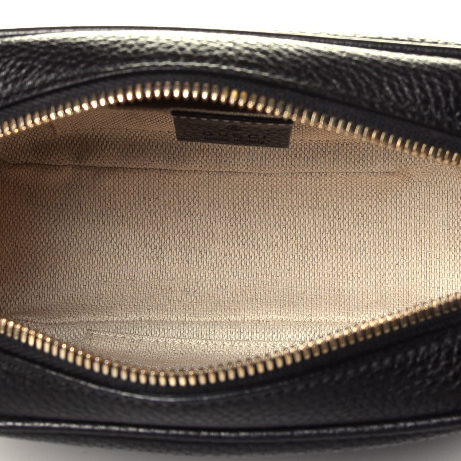 Gucci Pebbled Calfskin Small Soho Disco Bag Black 5 of 10