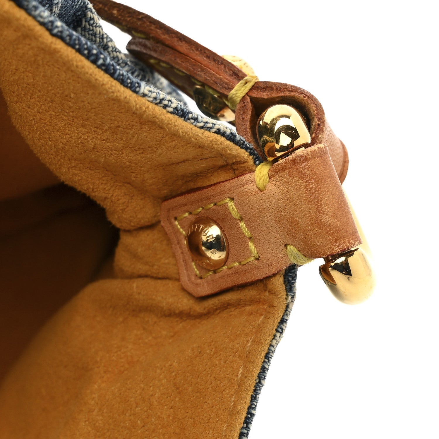 Louis Vuitton Monogram Denim Mini Pleaty Blue 10 of 12