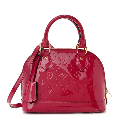 Louis Vuitton Vernis Alma BB Rose Indien 1 of 13
