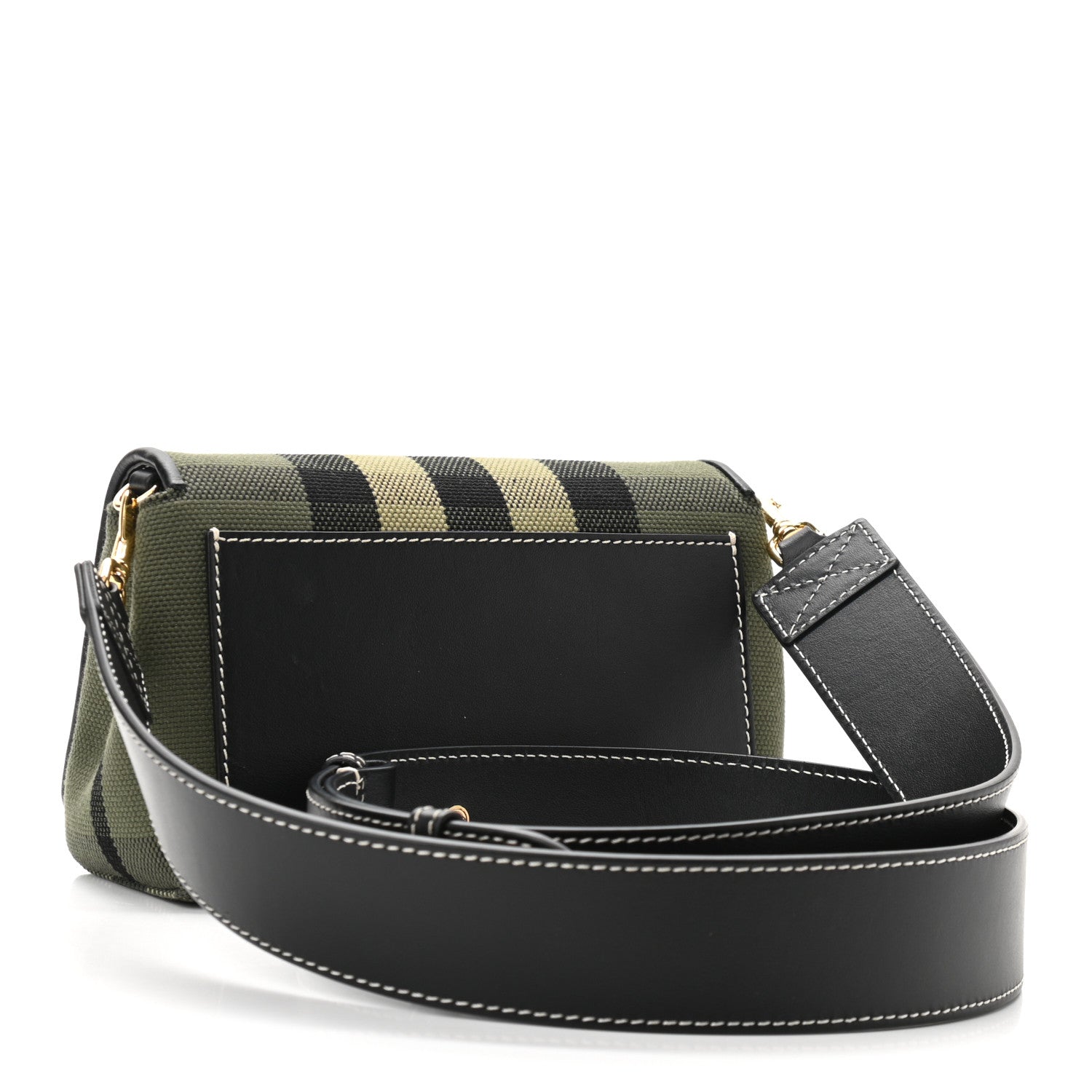Burberry Vintage Check Hackberry Crossbody Bag Military Green 3 of 9