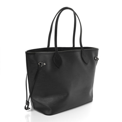 Louis Vuitton Epi Monogram Neverfull MM Black 4 of 11