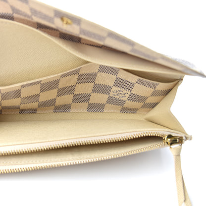 Louis Vuitton Damier Azur Emilie Wallet 5 of 7