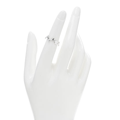 Tiffany Sterling Silver Paloma Picasso Narrow Olive Leaf Band Ring 49 5 2 of 4