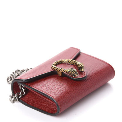 Gucci Calfskin Dionysus Coin Purse Hibiscus Red 4 of 10