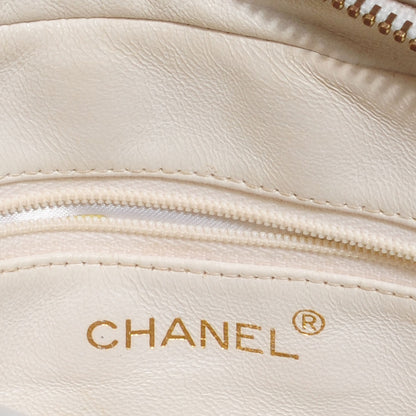 Chanel Lambskin Quilted Tassel Camera Case White 5 of 8
