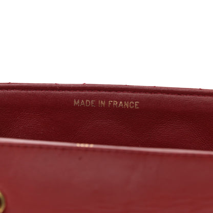 Chanel Lambskin Quilted Small Single Flap Red 6 of 8