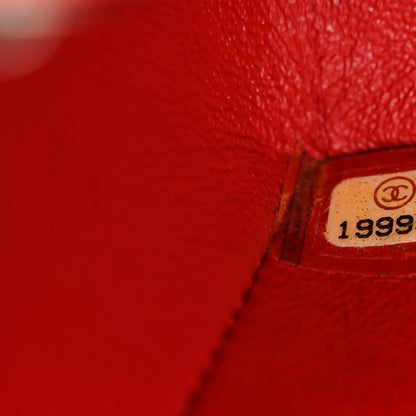 Chanel Lambskin Quilted Mini Rectangular Flap Red 7 of 9