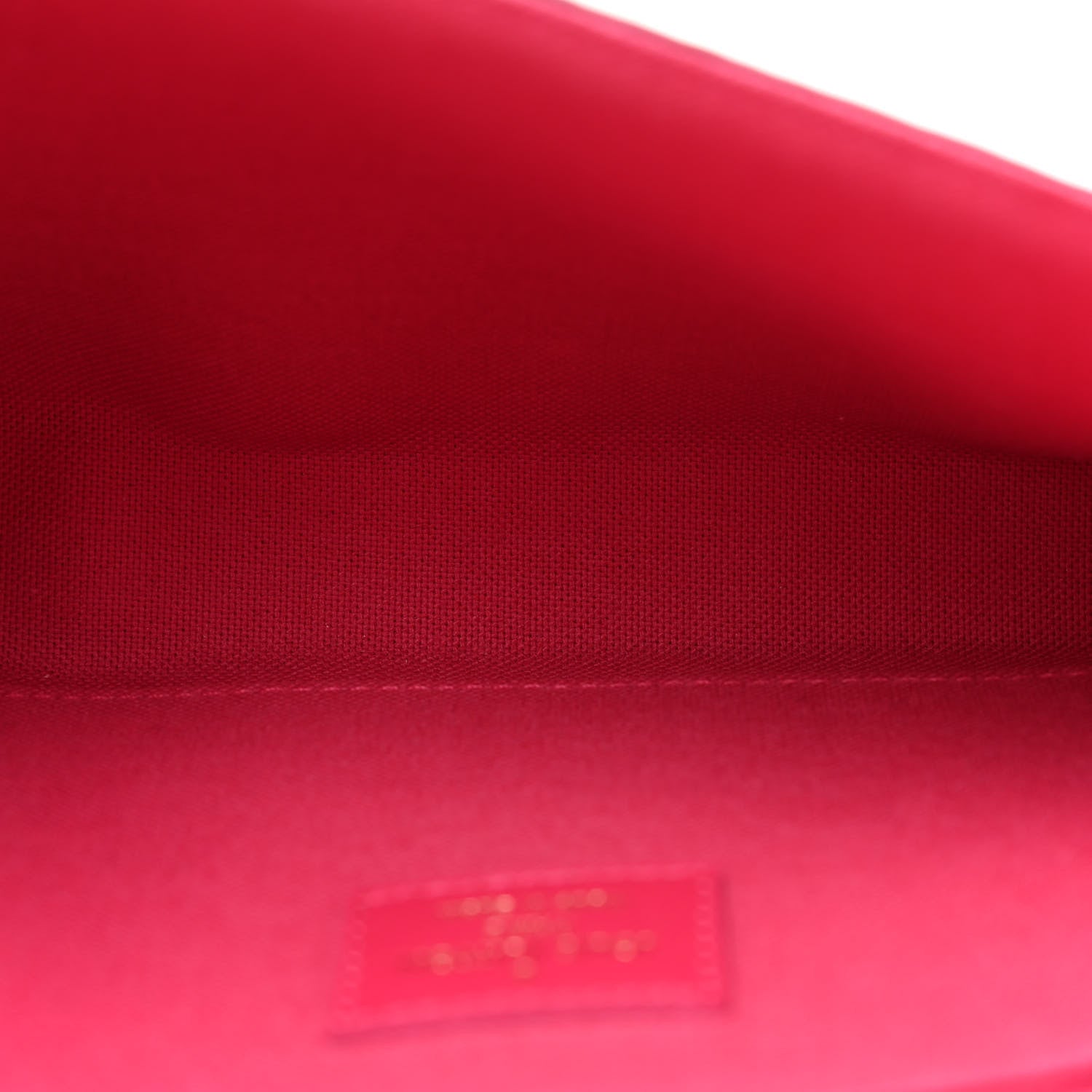 Louis Vuitton Monogram 2021 Christmas Animation Hollywood Pochette Felicie Chain Wallet Fuchsia 5 of 12