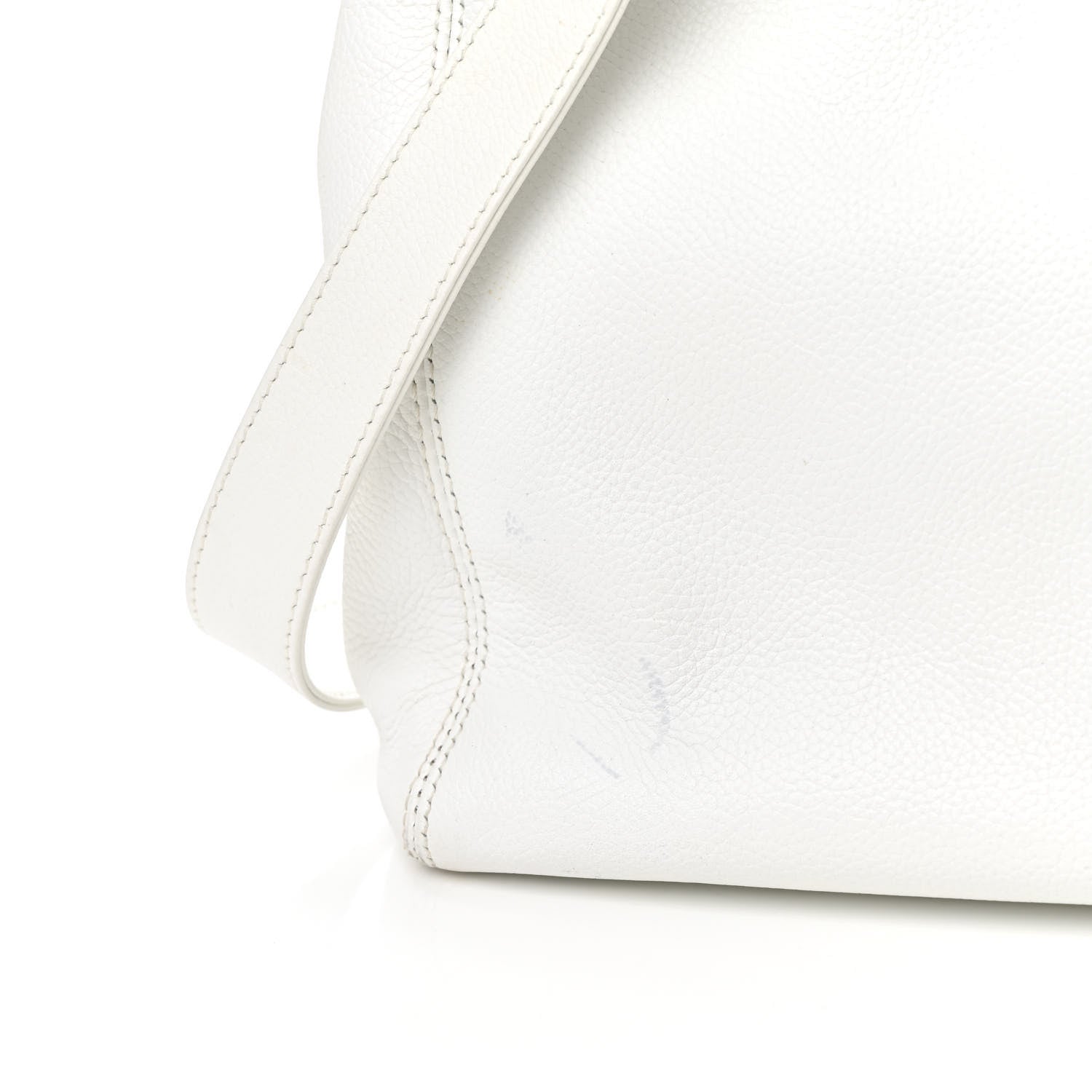 Chanel Calfskin Cerf Executive Shopper Tote White 17 of 20