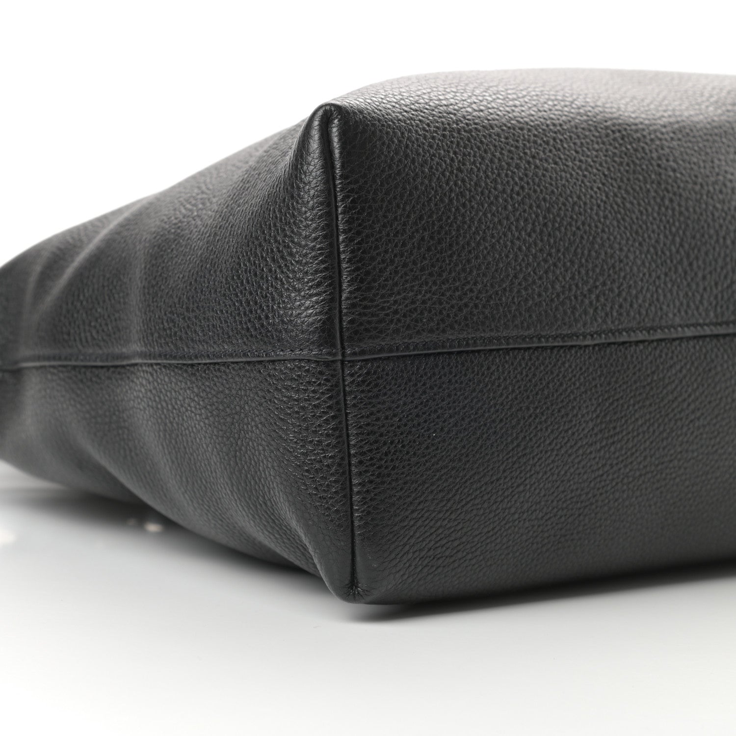 Prada Vitello Daino Tote Black 9 of 11