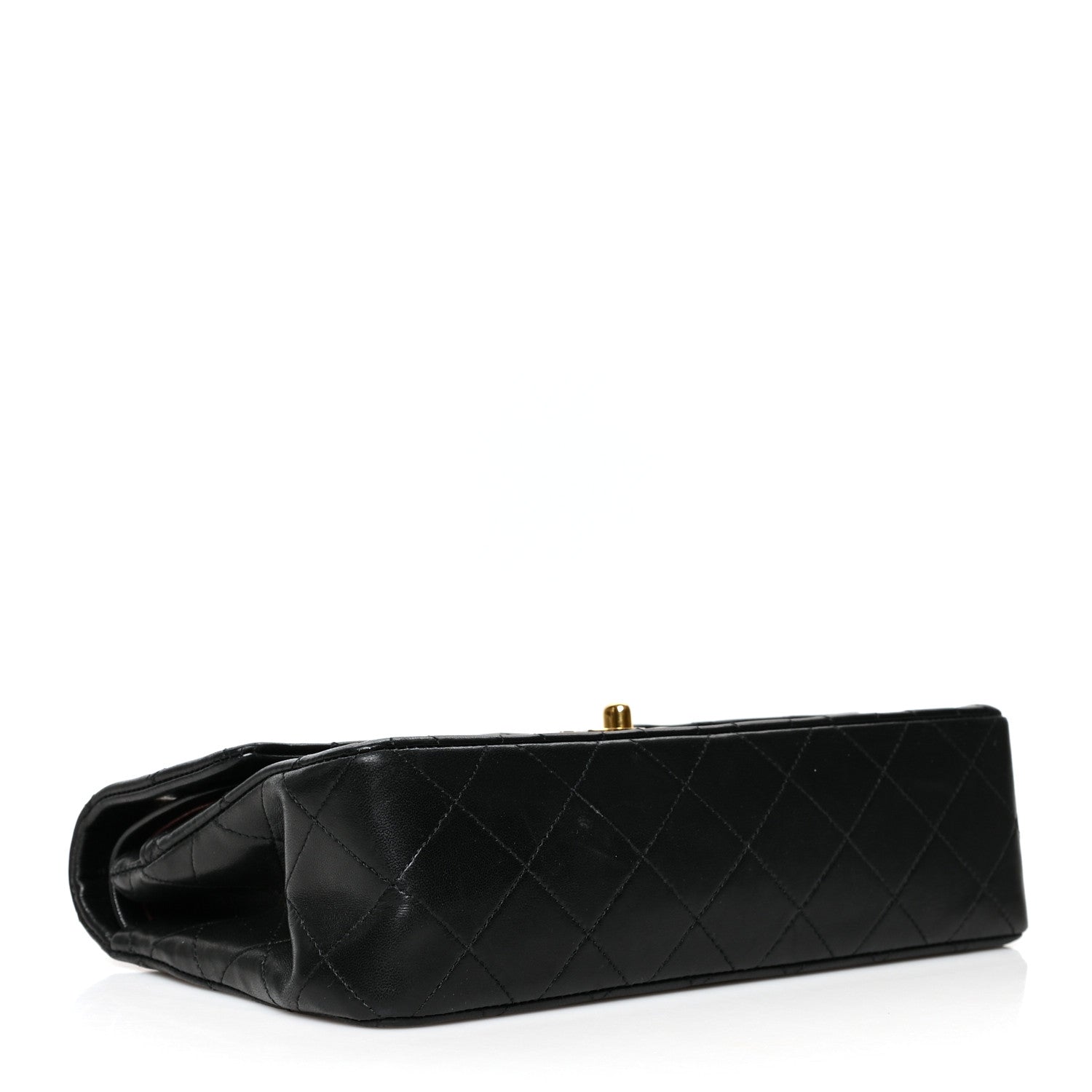 Chanel Lambskin Quilted Small Double Flap Black 4 of 11