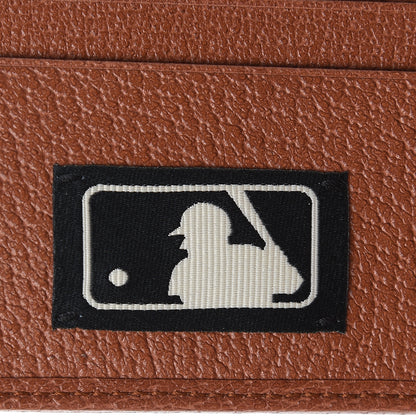 Gucci X MLB Monogram NY Yankees Bi-Fold Wallet Beige Ruggine Ivory 7 of 9