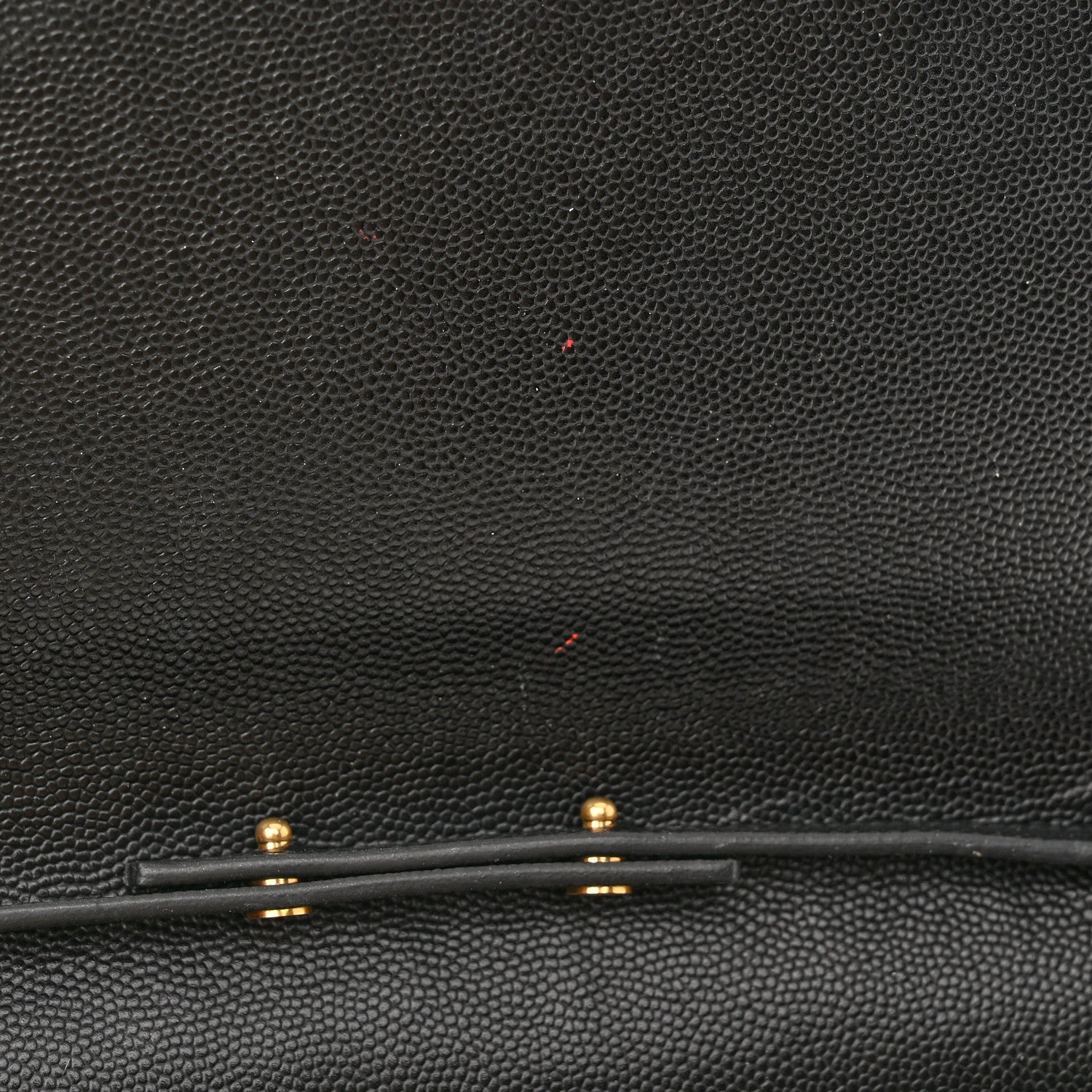 Saint Laurent Grain De Poudre Monogram Chain Wallet Black 13 of 17
