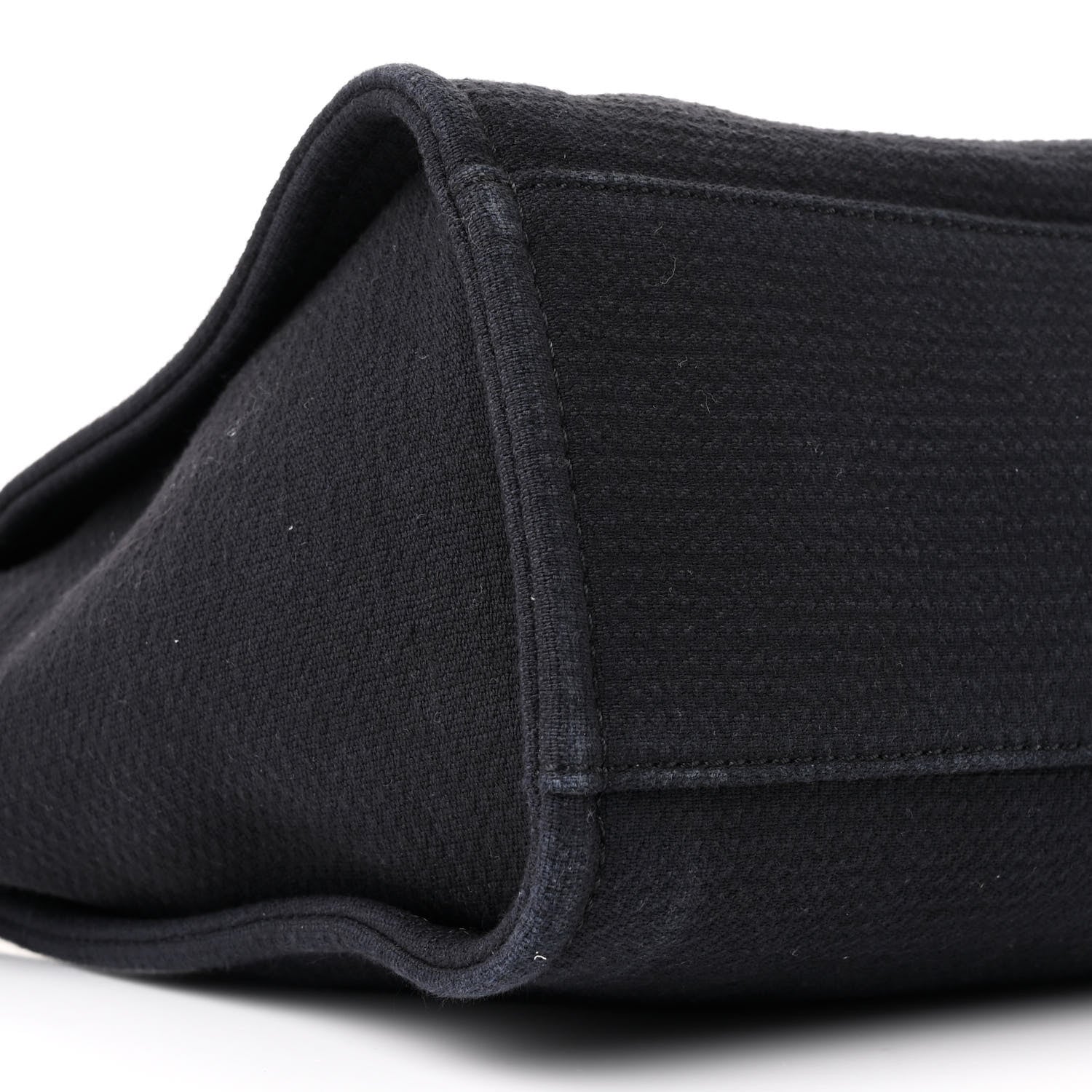 Chanel Mixed Fibers Small Deauville Tote Black 11 of 12
