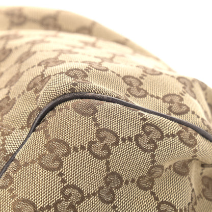 Gucci Monogram Medium Sukey Boston Bag Brown 16 of 20