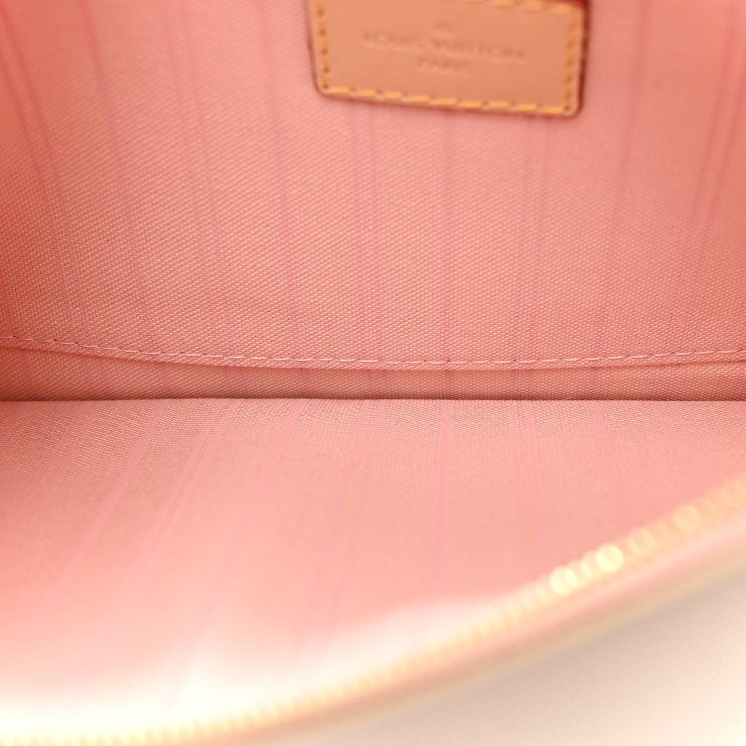 Louis Vuitton LOUIS VUITTON Damier Azur Neverfull MM GM Pochette Rose Ballerine 5 of 6