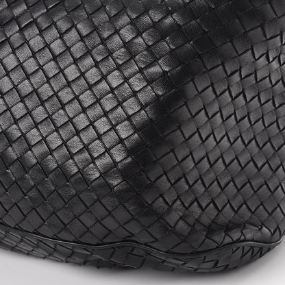 Bottega Veneta Nappa Intrecciato Drawstring Hobo Bag Nero Black 16 of 19
