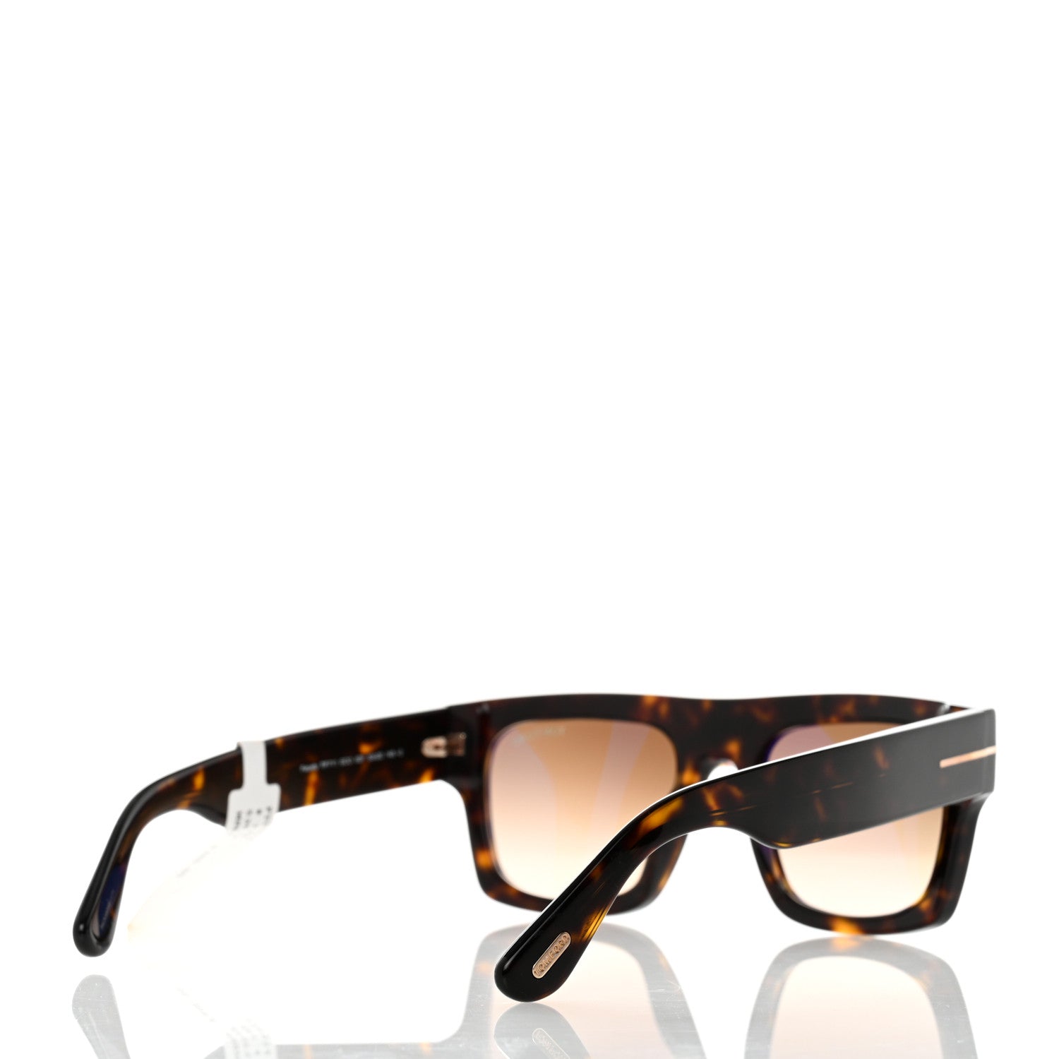 Tom Ford Fausto Sunglasses TF711 Tortoise 4 of 9
