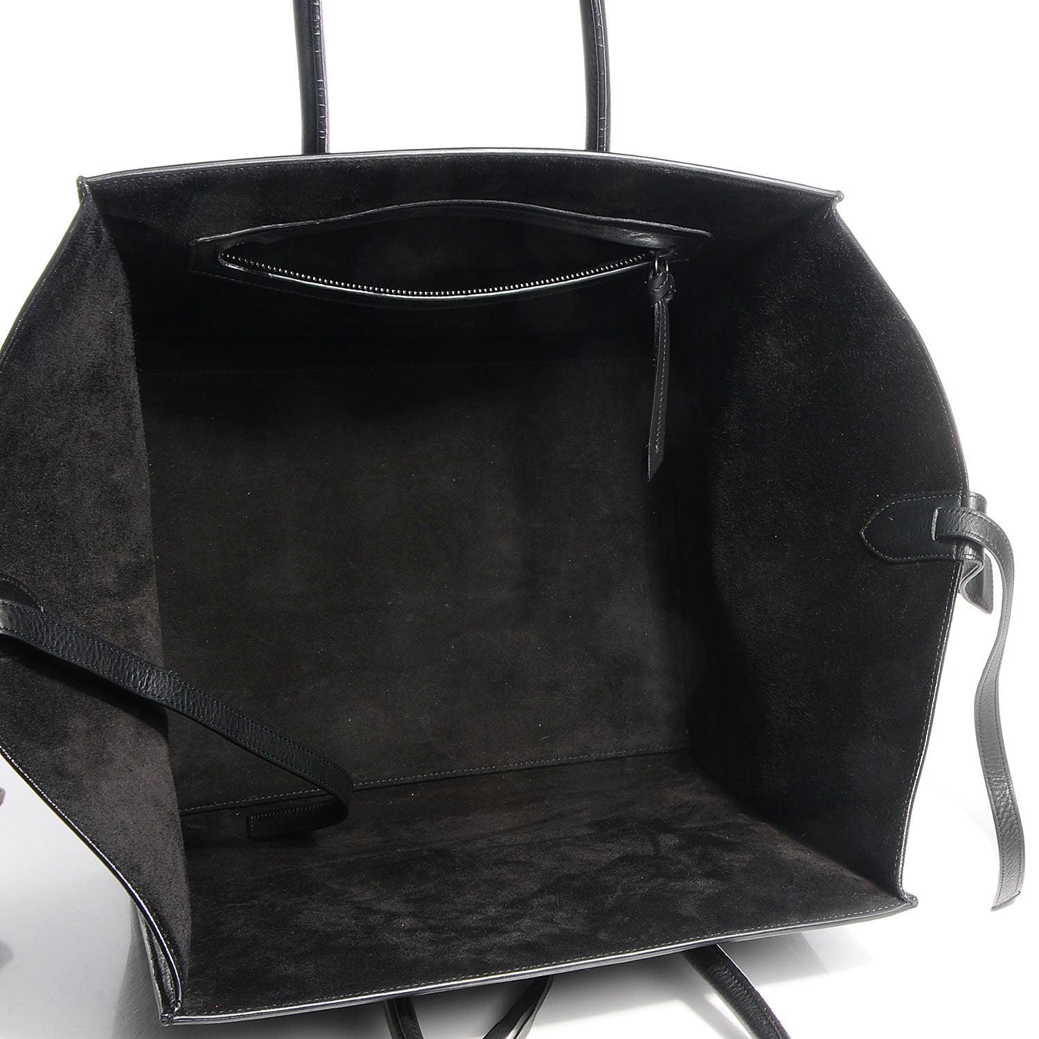 Celine Supple Calfskin Medium Phantom Luggage Black 8 of 8