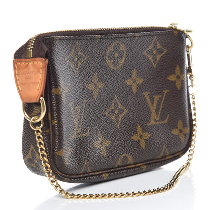 Louis Vuitton Monogram Complice Trunks and Bags Mini Pochette Accessories Beige 3 of 8