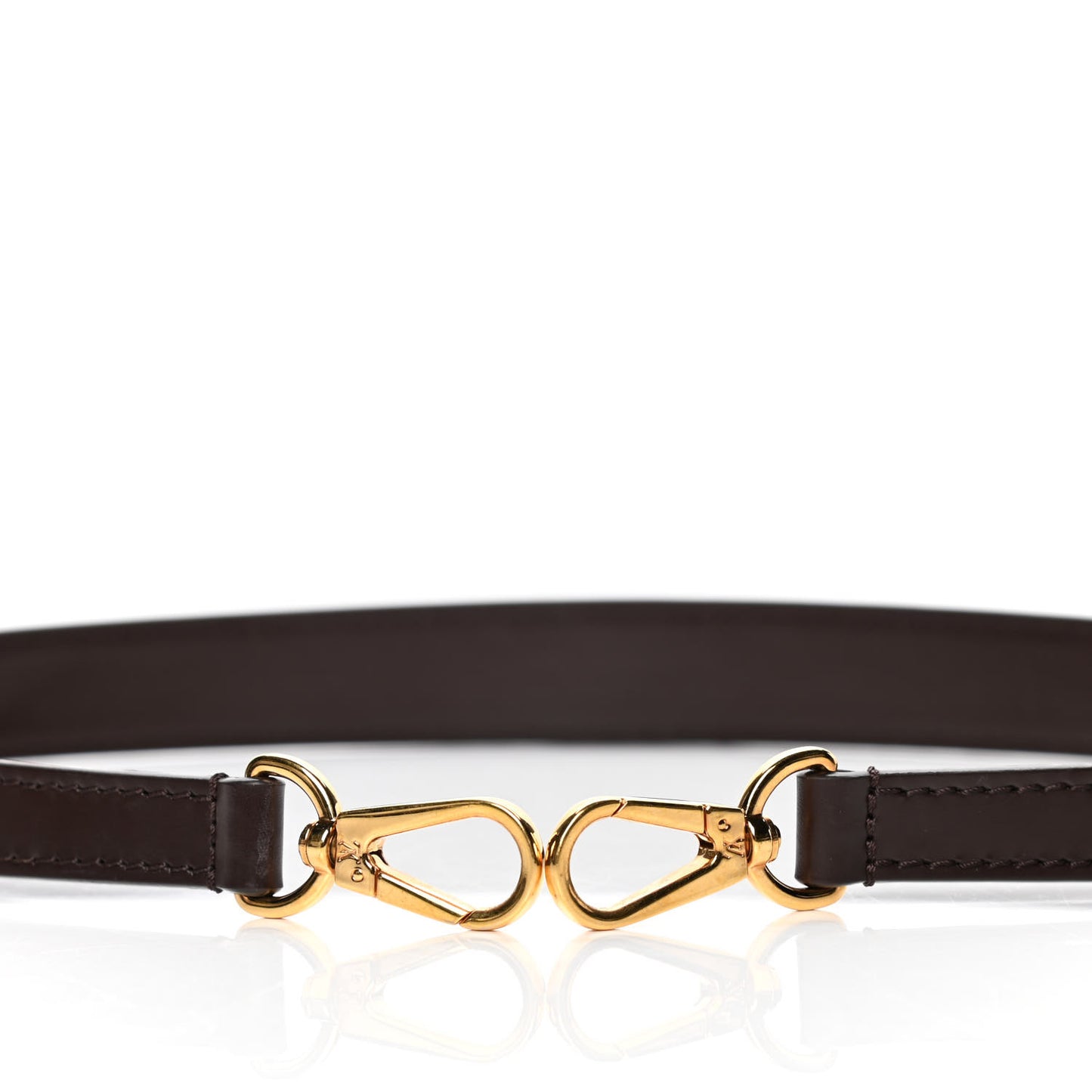 Calfskin Normandy Shoulder Strap Brown