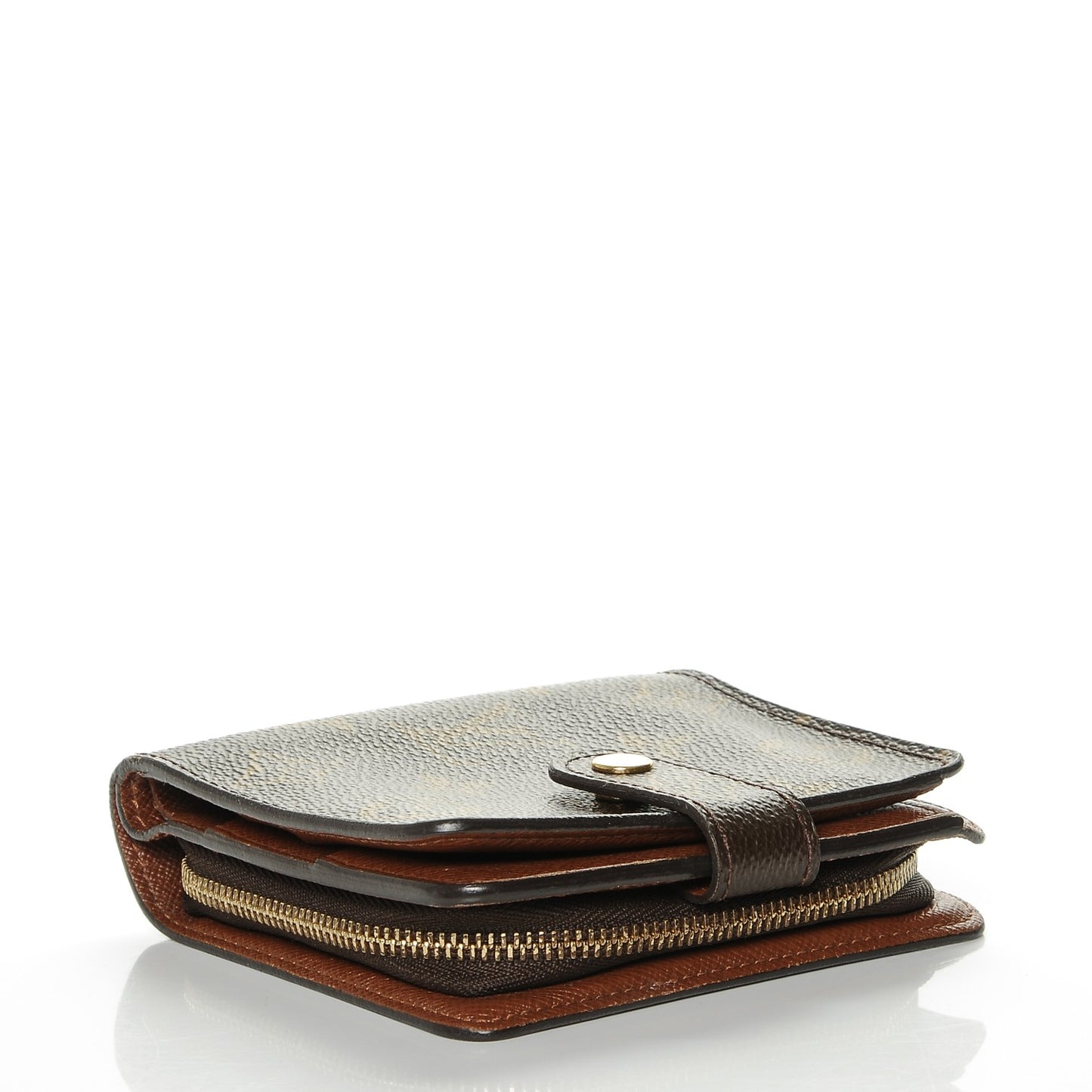 Monogram Compact Zippe Zipped Wallet