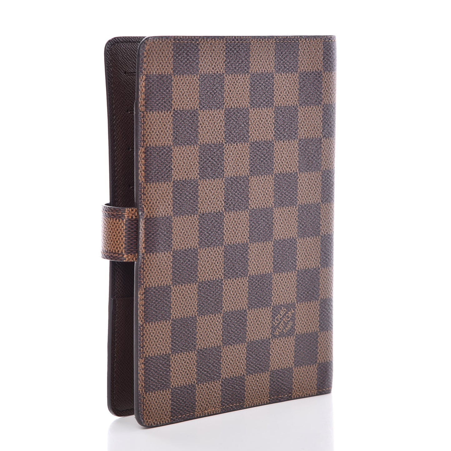 Damier Ebene Medium Ring Agenda Cover