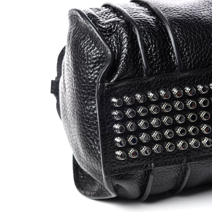 Alexander Wang Pebbled Lambskin Inside Out Rocco Black 5 of 8
