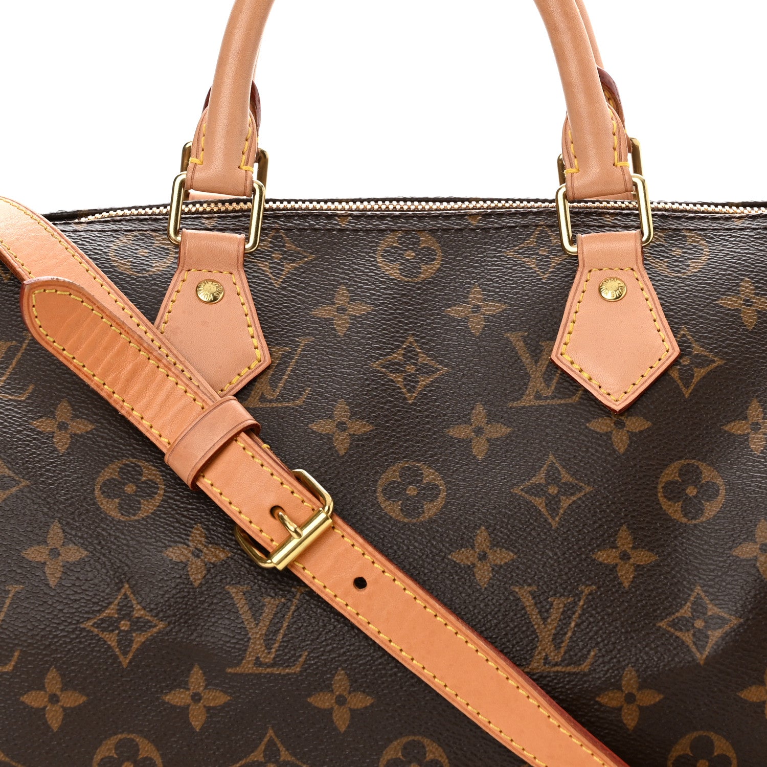 Louis Vuitton Monogram Speedy Bandouliere 30 8 of 12