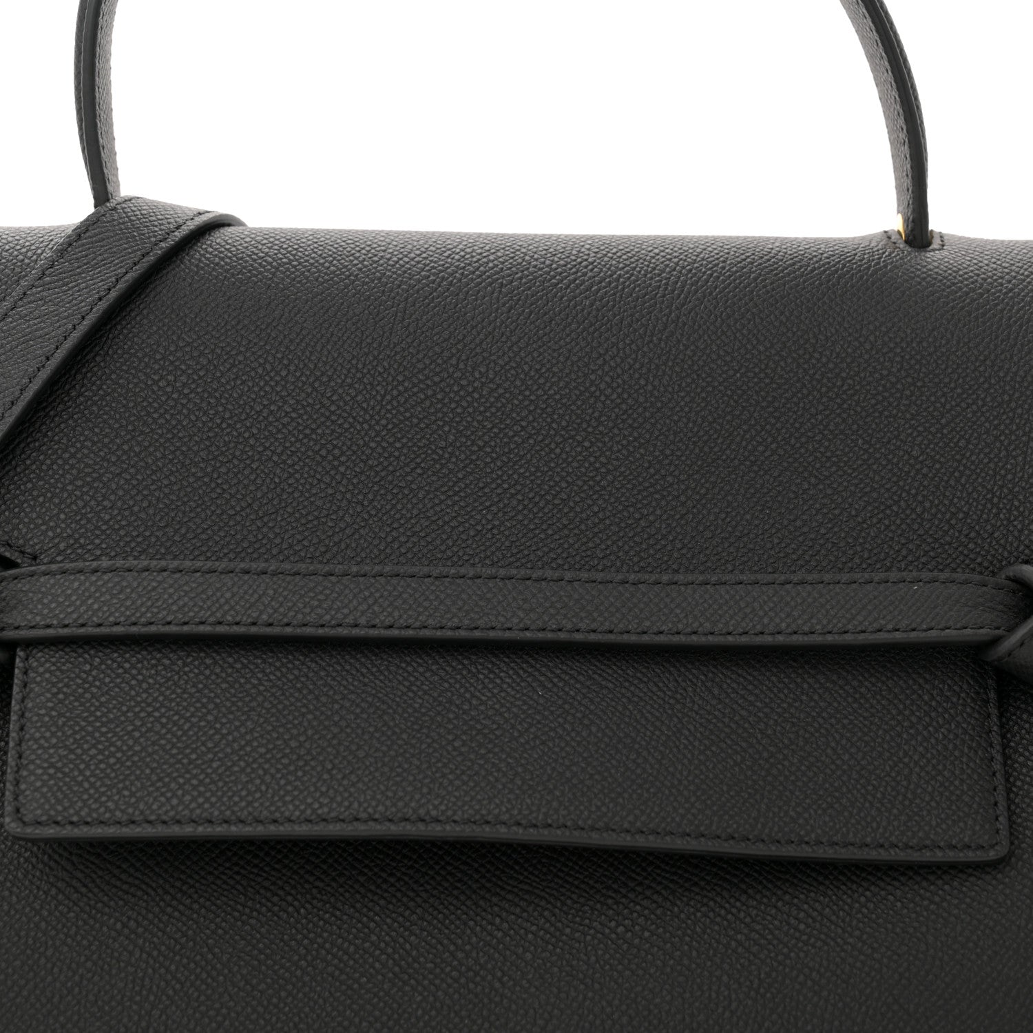 Celine Grained Calfskin Mini Belt Bag Black 8 of 10