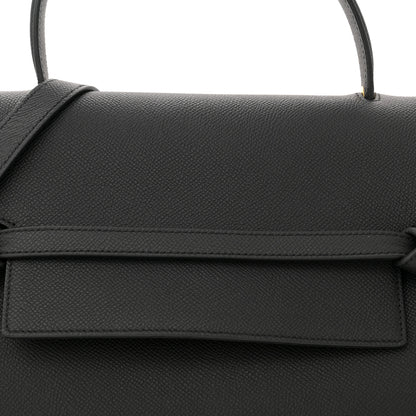 Celine Grained Calfskin Mini Belt Bag Black 8 of 10