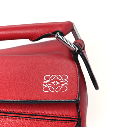 Loewe Calfskin Medium Puzzle Bag Scarlet 8 of 11