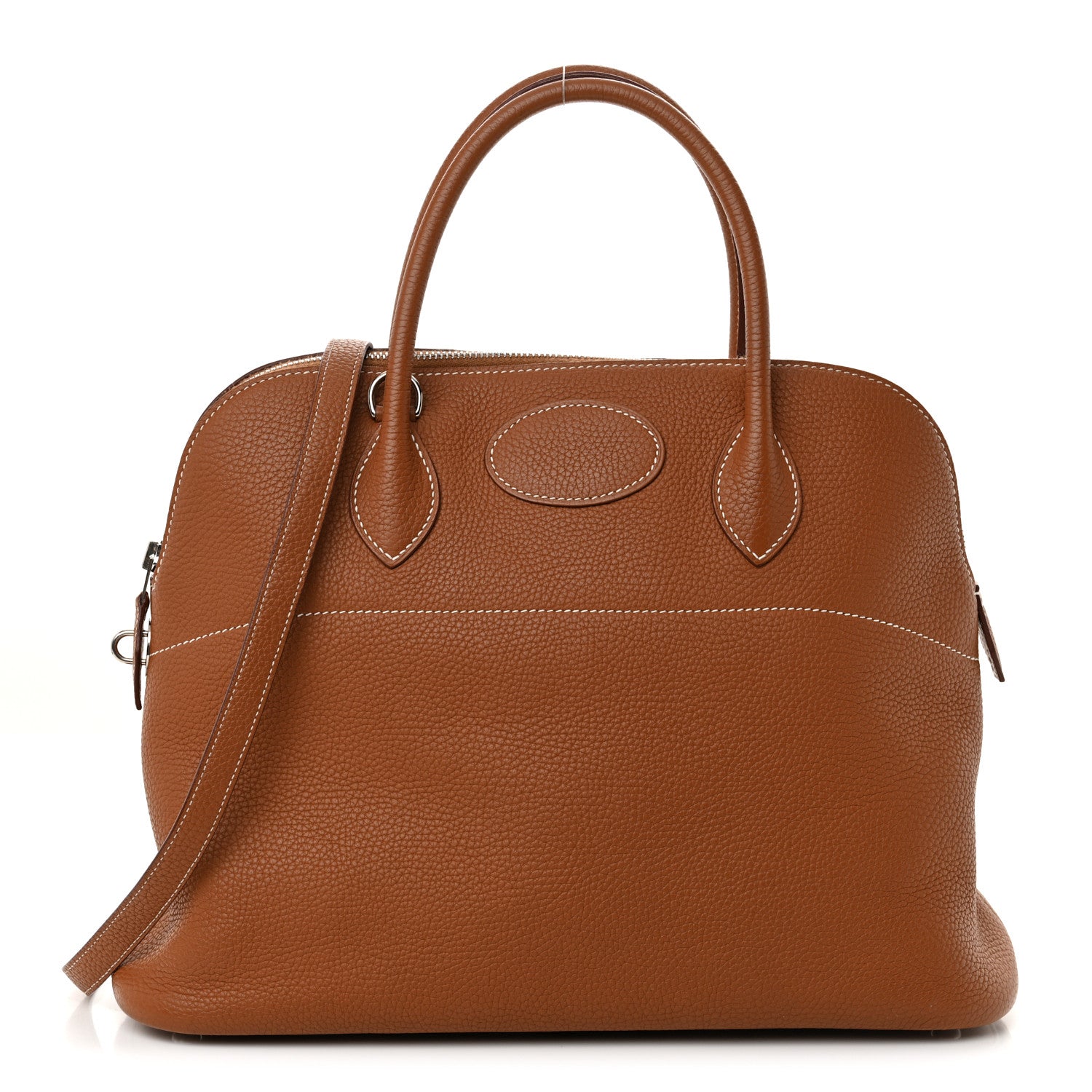 Hermes Taurillon Clemence Bolide 35 Gold 1 of 12