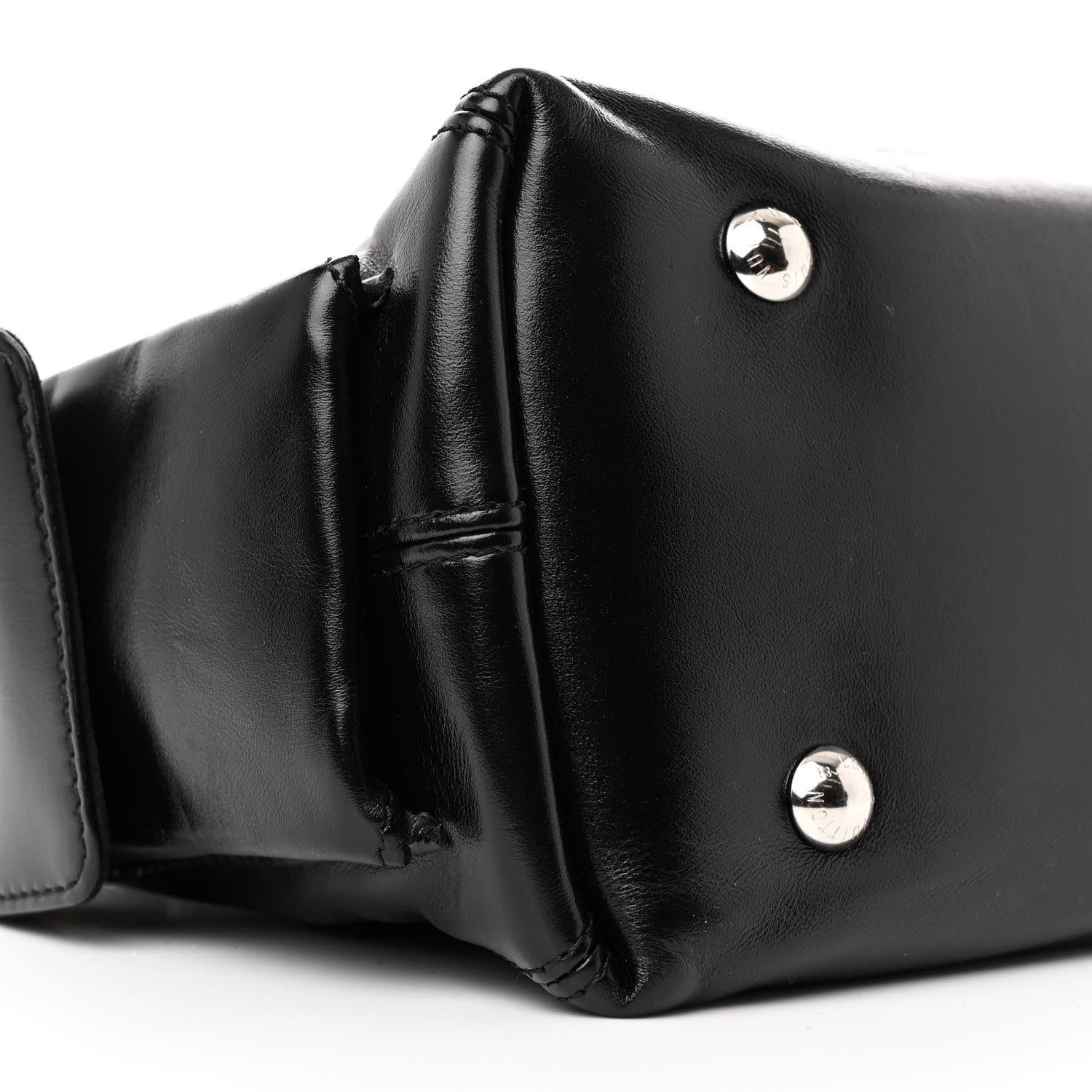 Louis Vuitton Lambskin CarryAll Cargo Vibe PM Black 8 of 10