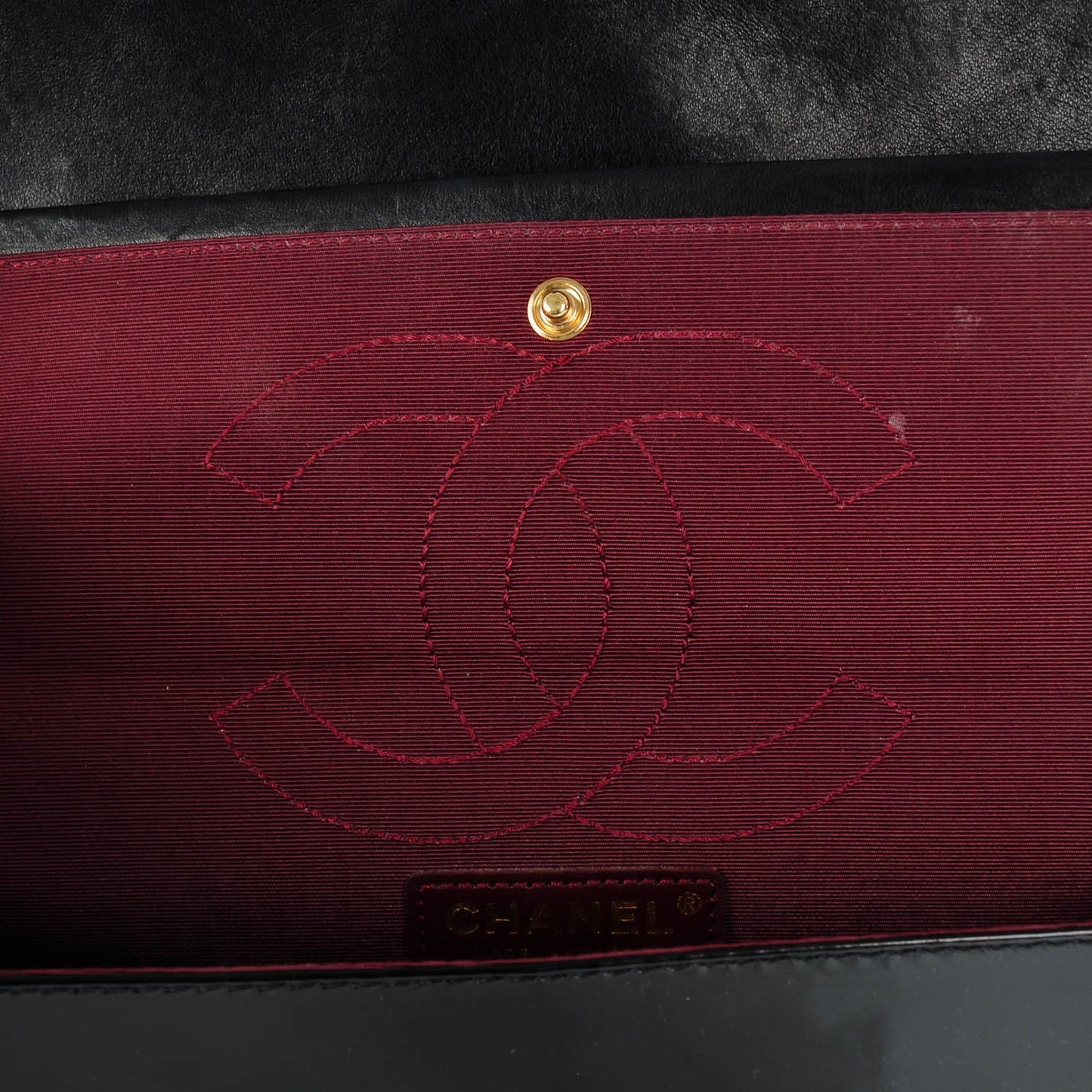 Patent Quilted 2.55 Reissue 226 Flap Black